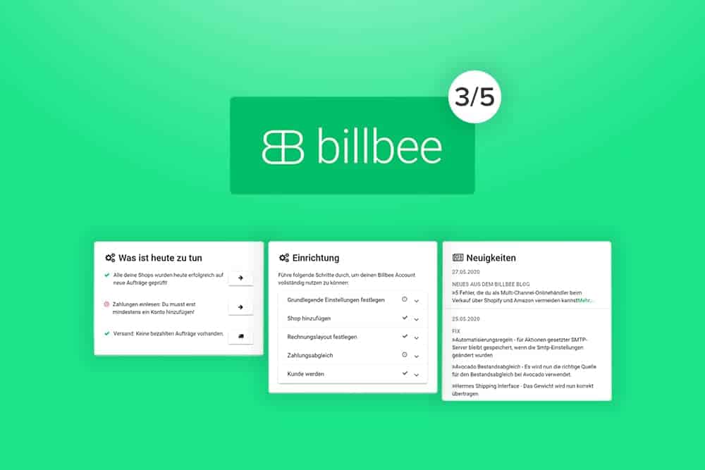 Billbee – Stücklistenartikel verknüpfen