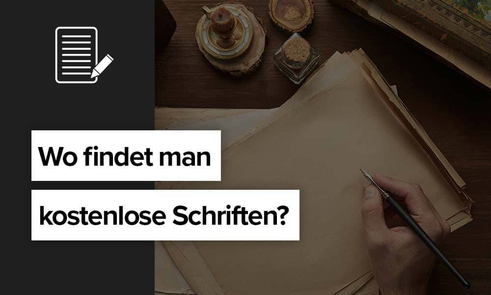 Übersicht der besten Seiten für kostenlose Schriftarten